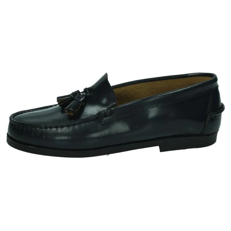 213 MOCASINES BORLAS color MARINO