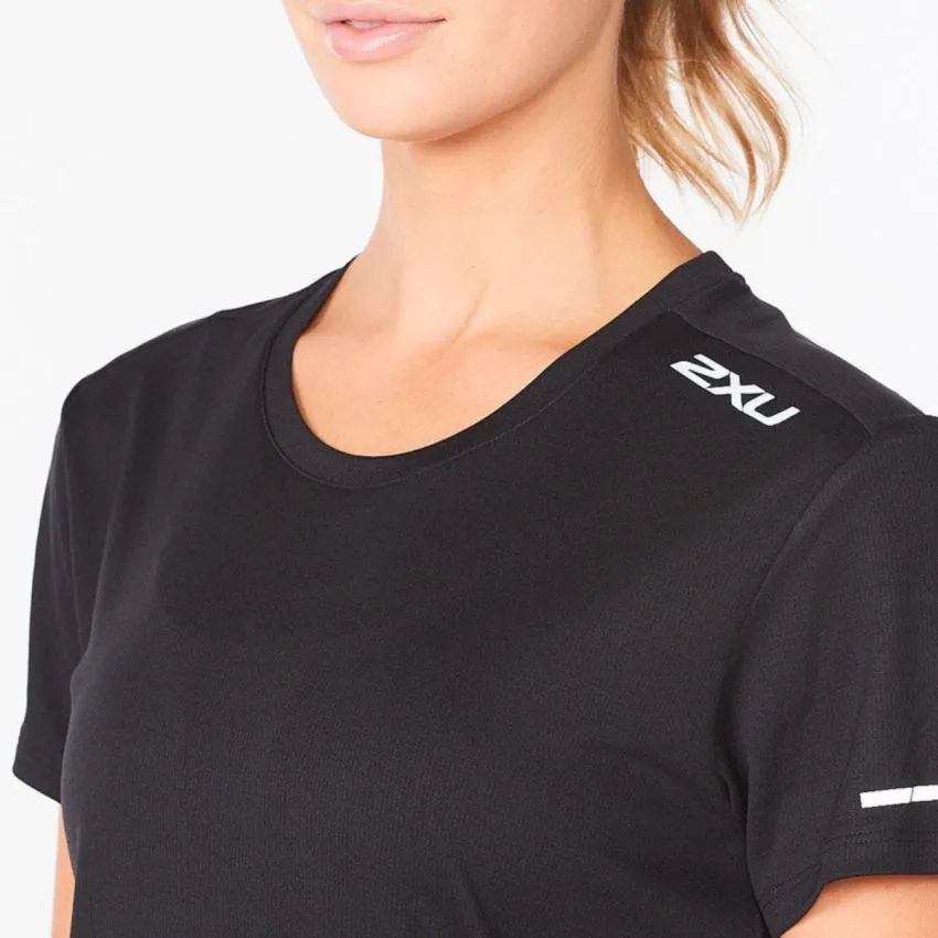 2XU Mujer Camisetas Aero Tee Plata 