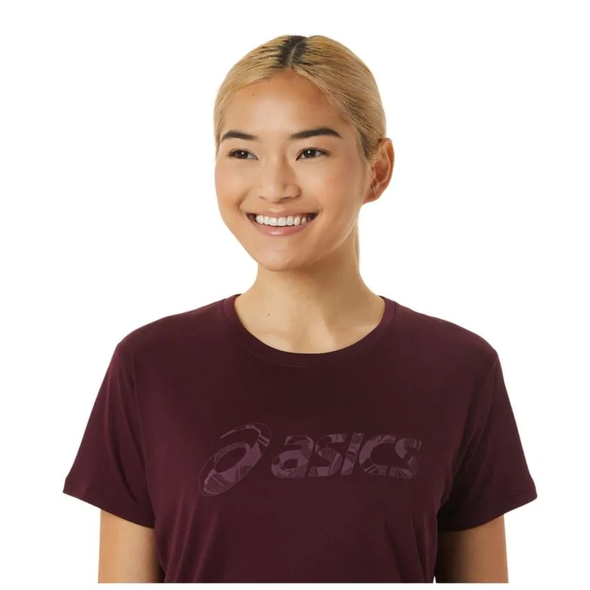 Asics Mujer Camisetas Runkoyo Top Rojo 