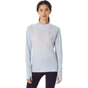 Asics Mujer Camisetas Winter Run LS Top Azul 