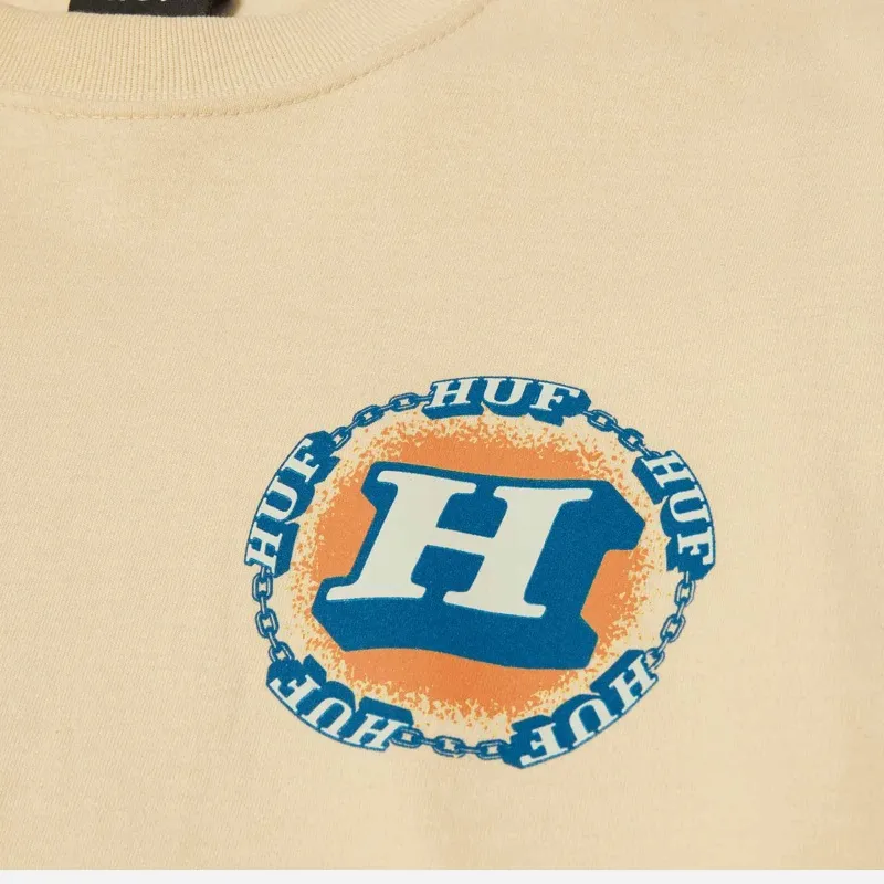 Camisetas HUF Dependable L/s Tee TS02169-WHE