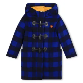 KENZO KIDS Abrigo con capucha de lana