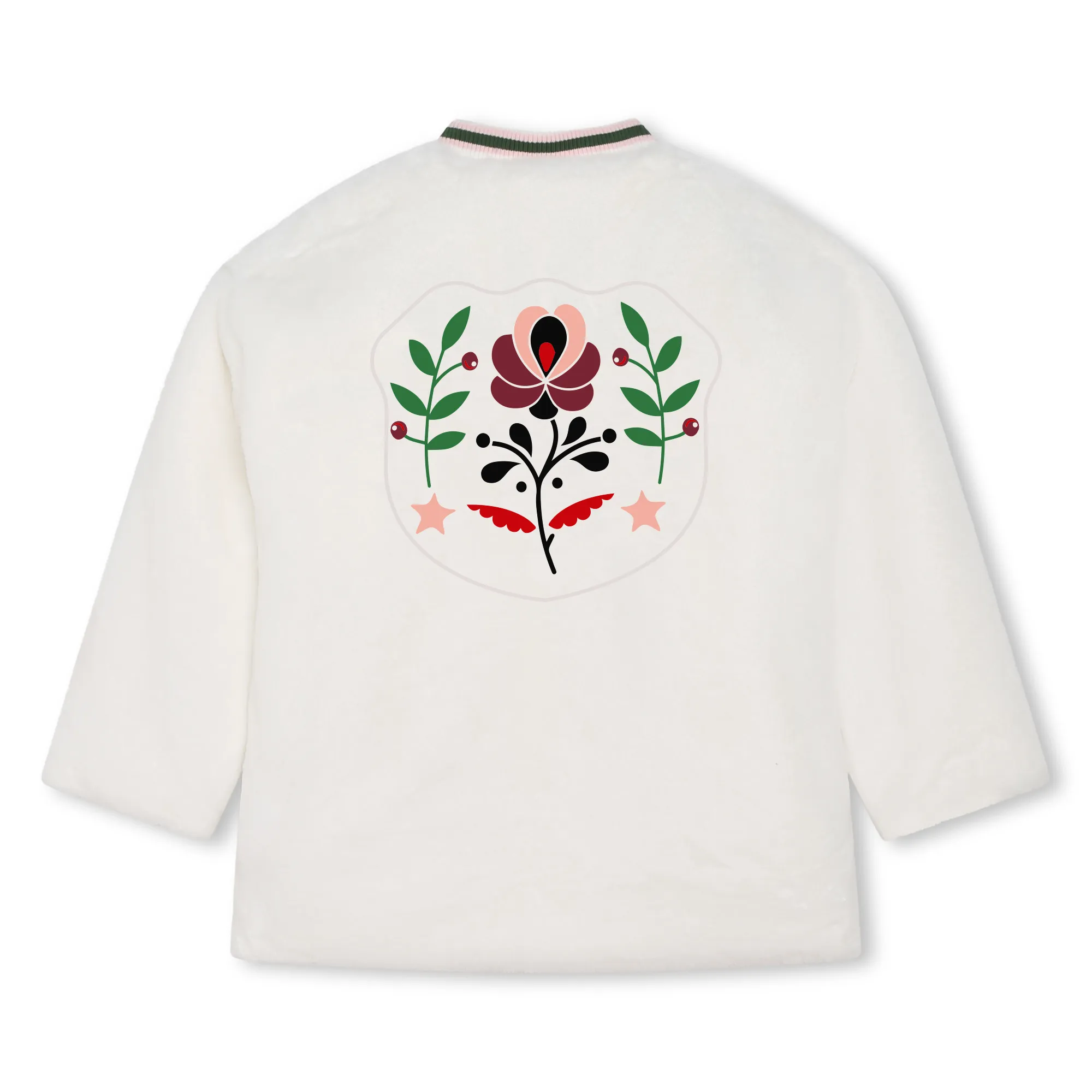 KENZO KIDS Abrigo de vellón suave