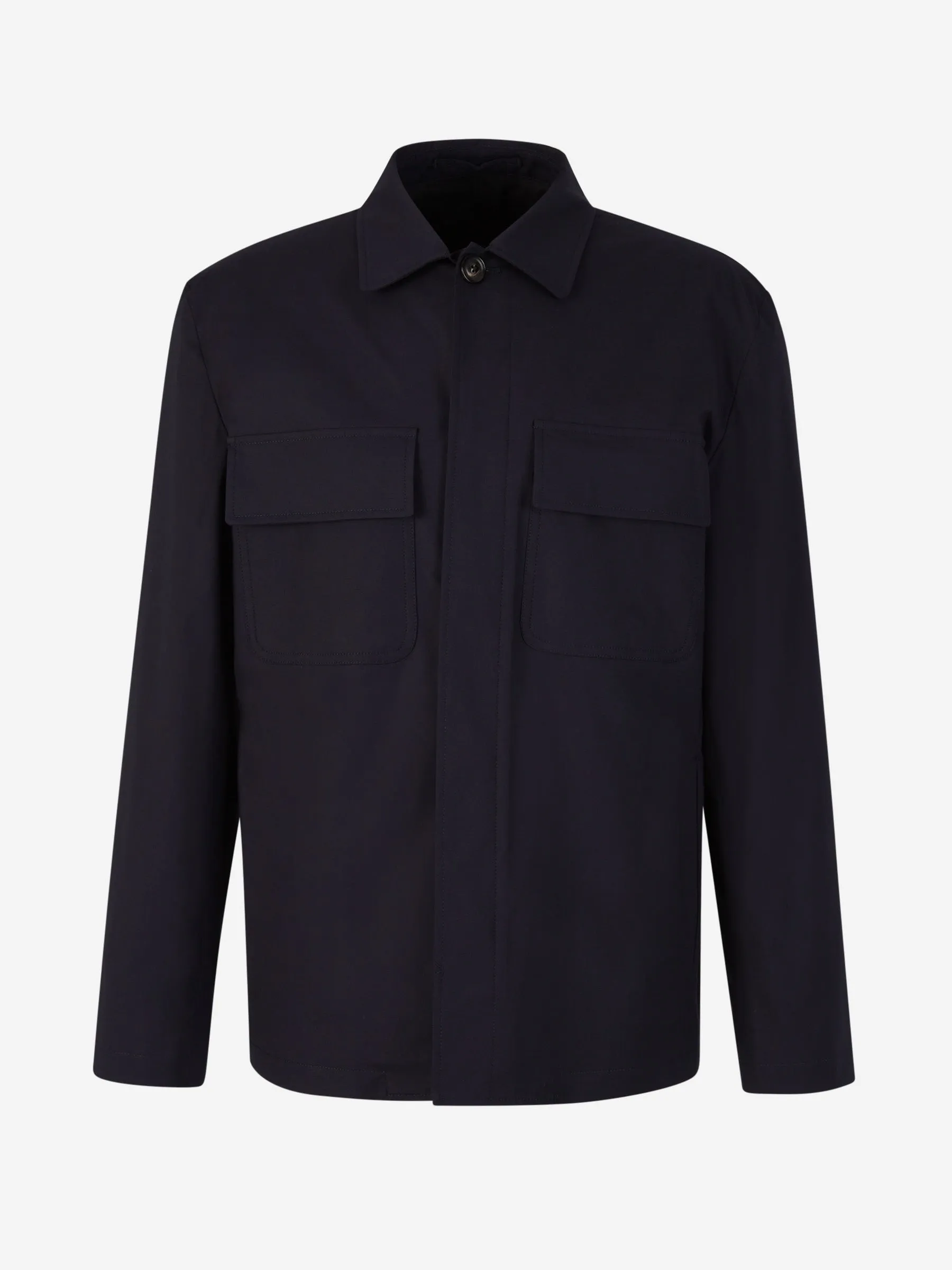 Lardini Sobrecamisa Algodón Bolsillos