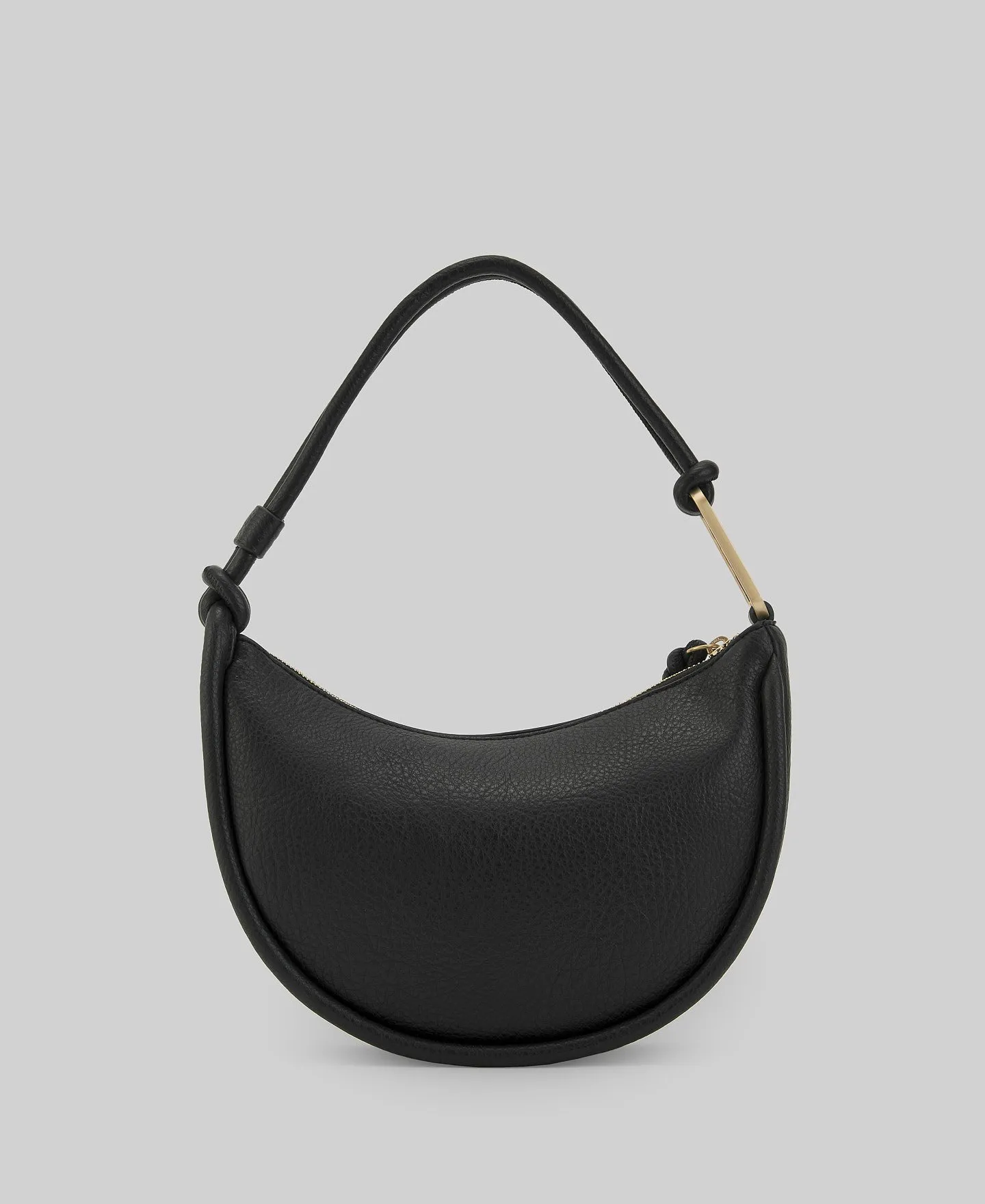 Leather-Non-Leather shoulder bag woman