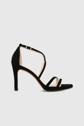 Lodi Sandalias en ante negro