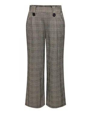 PANTALON VESTIR ONLY MUJER ONLSANIA JACQUARD BEIGE