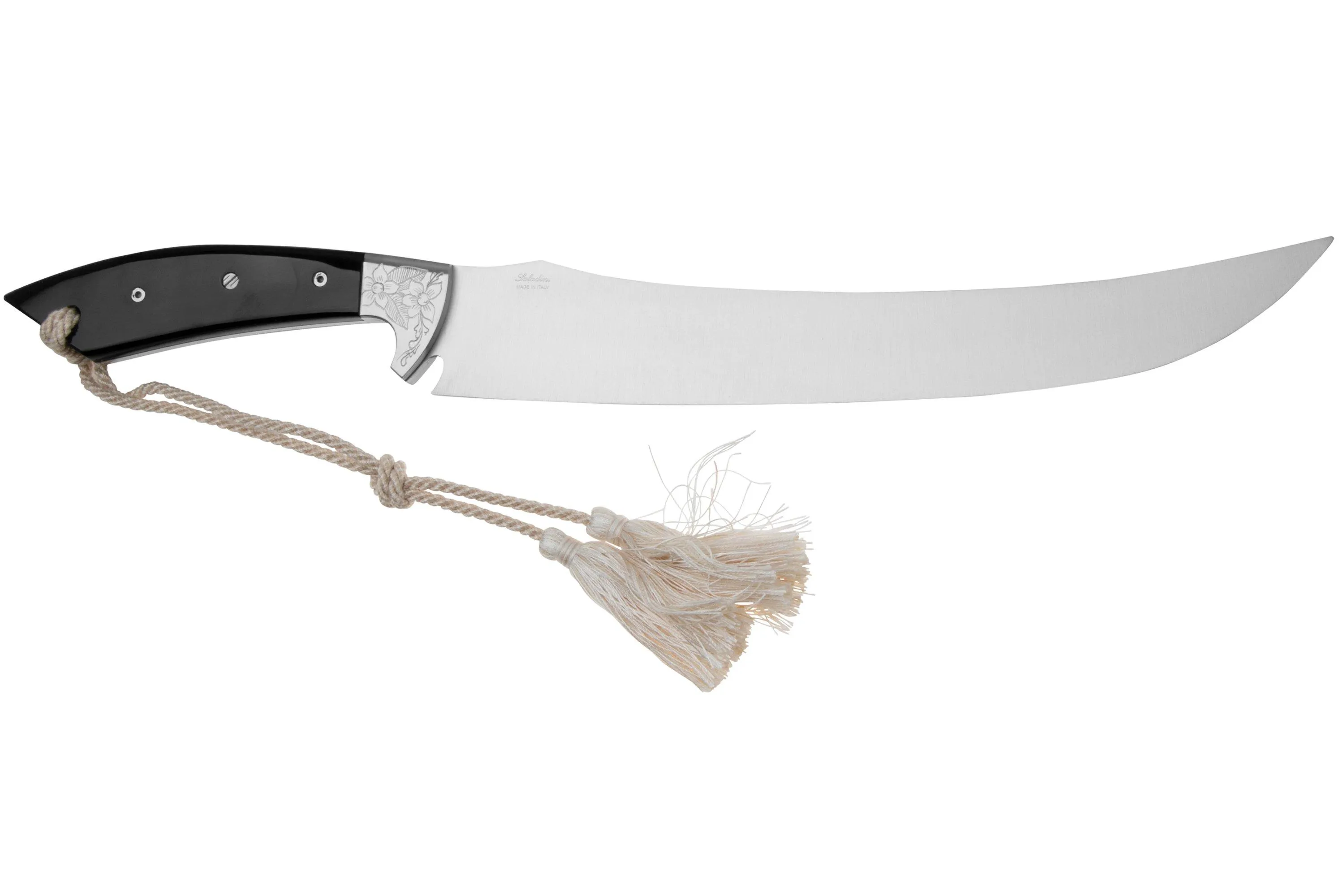Saladini Champagne Saber Buffalo Horn, sable de champán