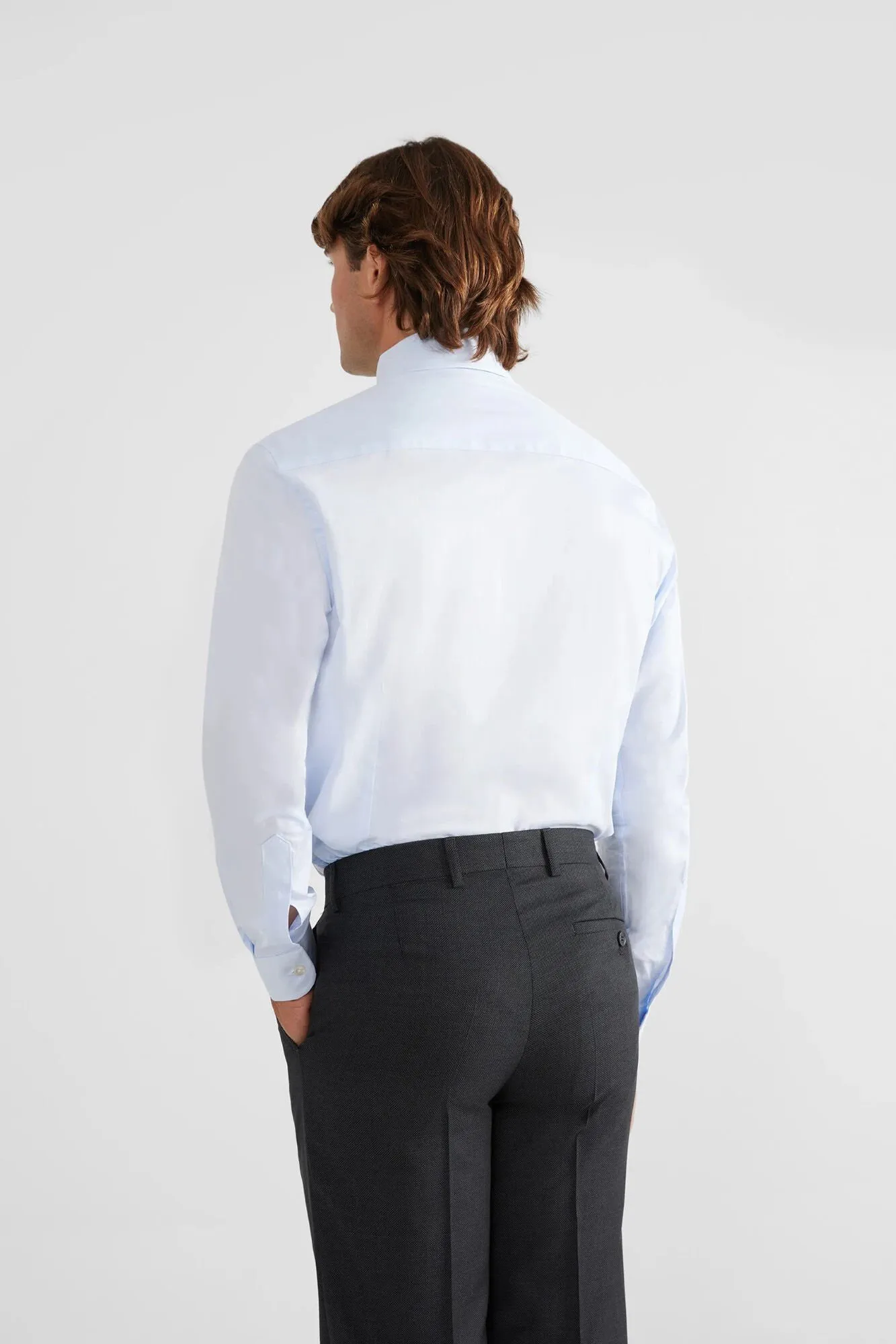 Silbon Camisa vestir puño simple