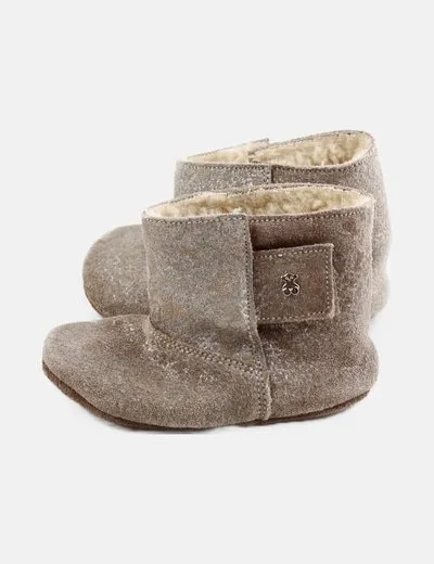 Tous Bota marrón pelo