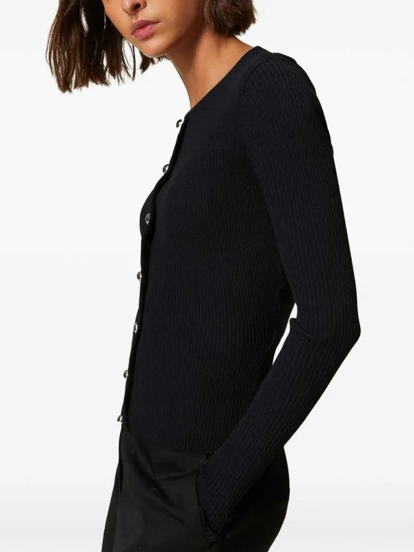 Twinset Suéter Cuello Redondo - Negro