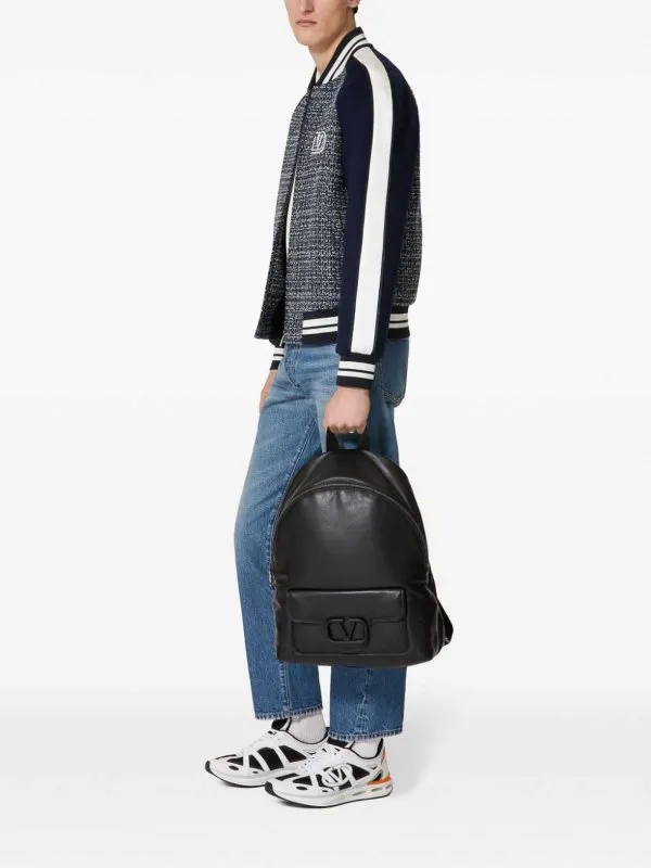 Valentino Chaqueta Bomber - Azul