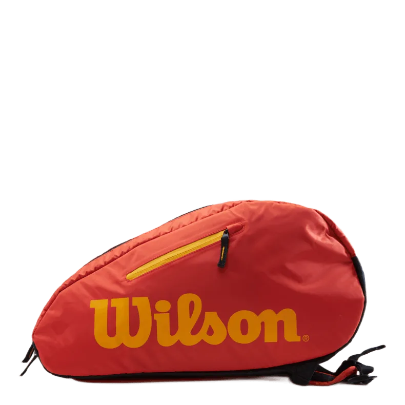 Wilson Padel Youth Racquet Bag Orange/yellow
