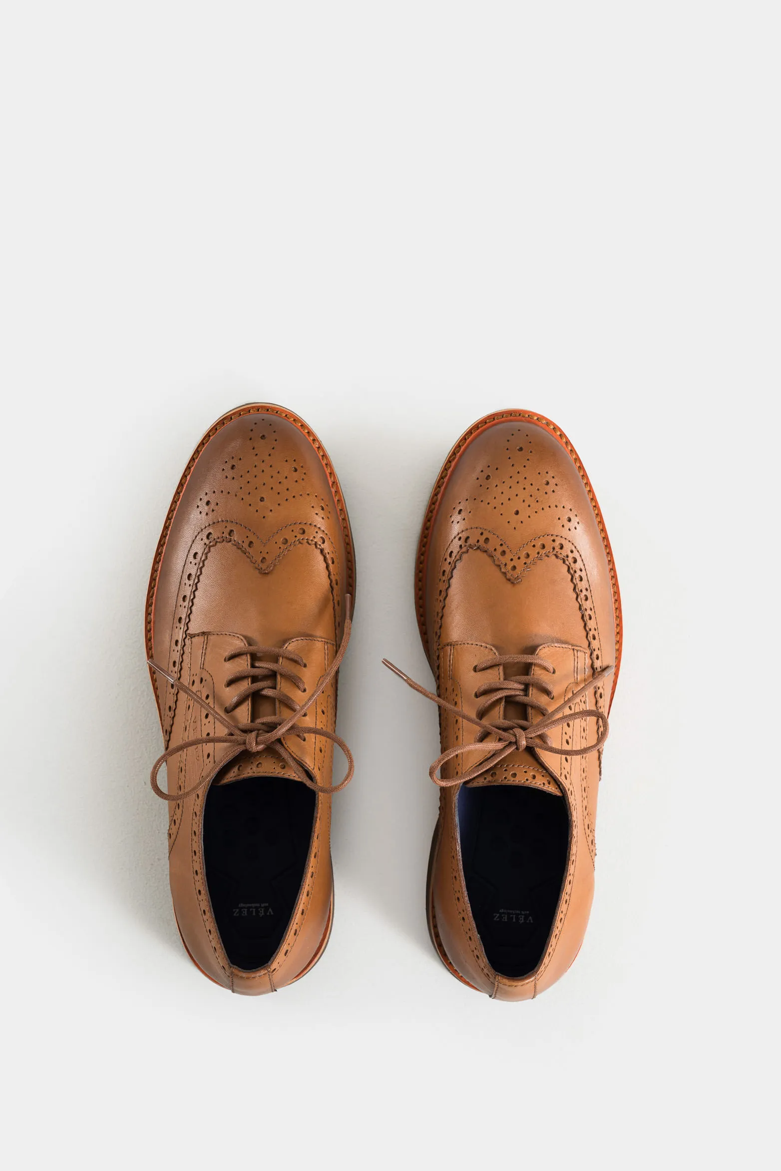 Zapatos cordón brogue de cuero para hombre cortes tradicionales